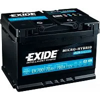 *Аккумулятор EXIDE EK700